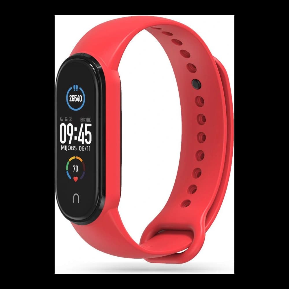 Tech-Protect Iconband Xiaomi Mi Band 5/6/6 NFC/7 Red - 1