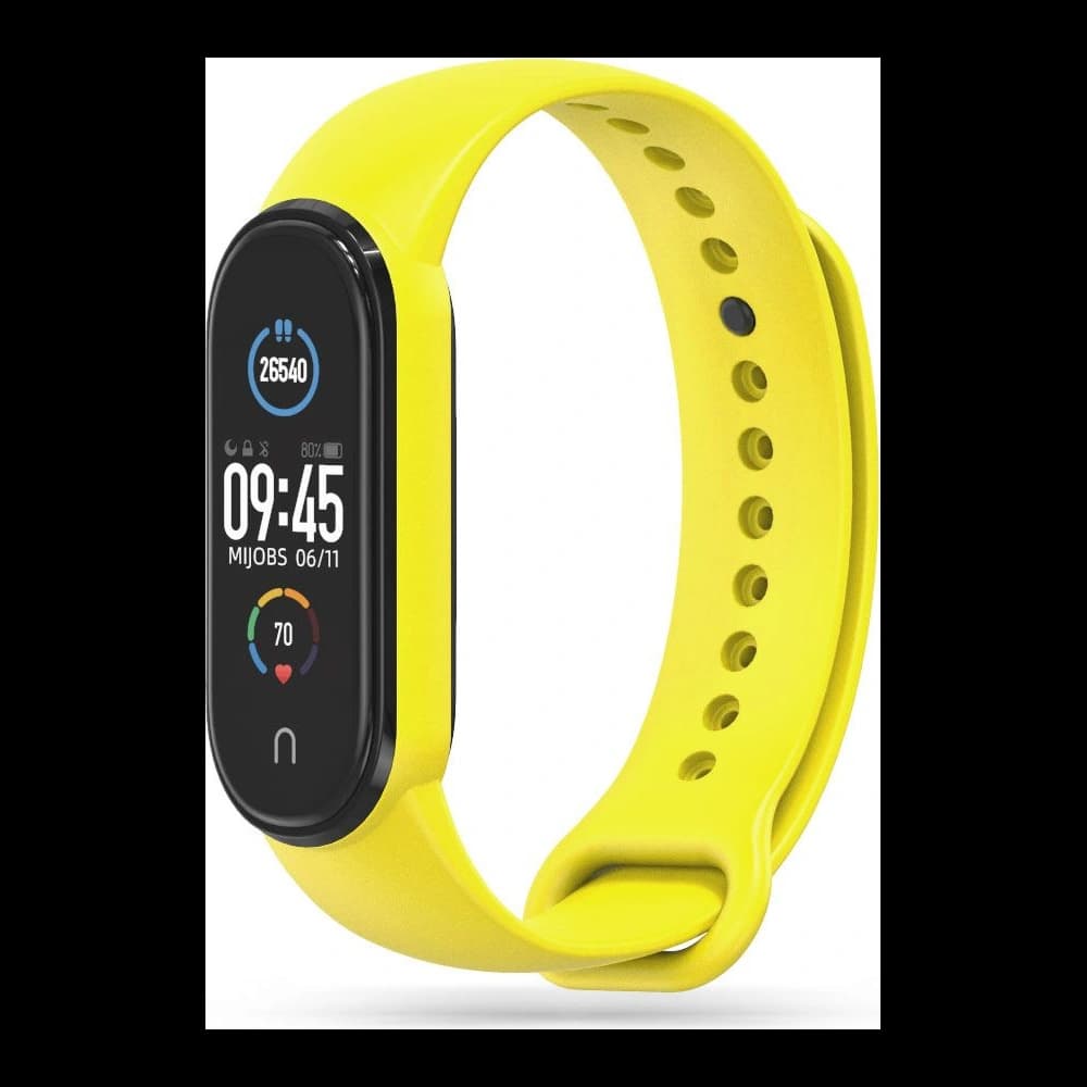Tech-Protect Iconband Xiaomi Mi Band 5/6/6 NFC/7 Yellow - 1