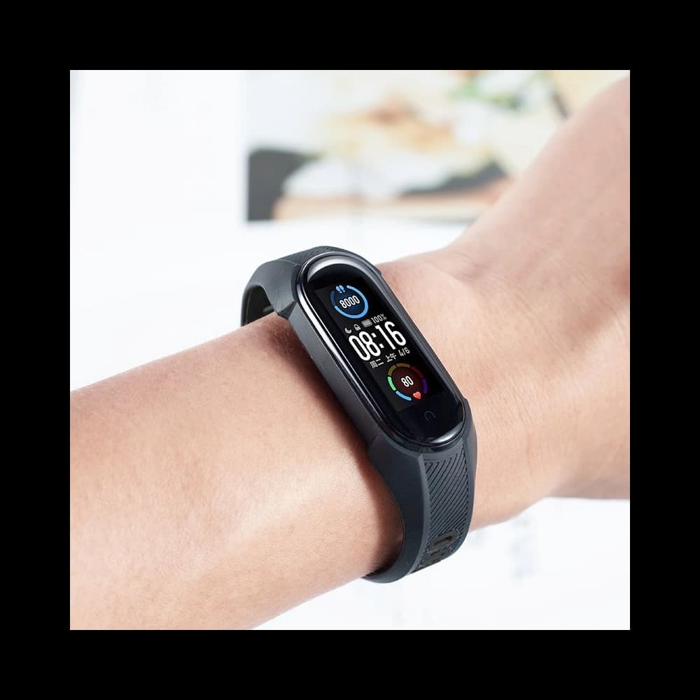 Tech-Protect Armour Xiaomi Mi Band 5/6/6 NFC/7 Black - 4