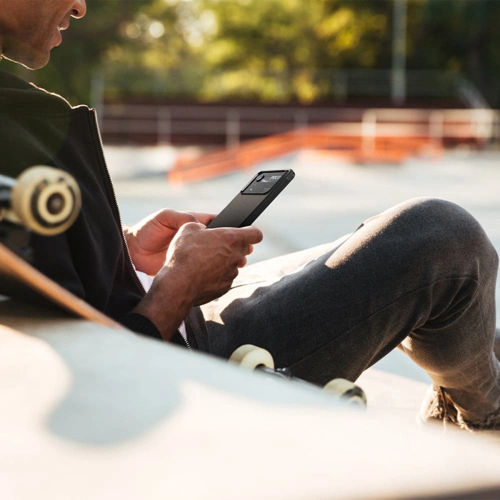 Etui Spigen Rugged Armor POCO X4 Pro 5G Matná Černá - 8