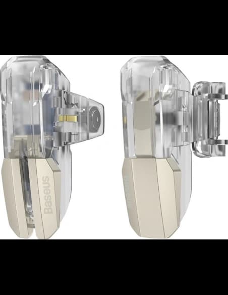 Tlačítka pro hry Baseus GAMO GA10 pro telefon pad gamepad joystick průhledný