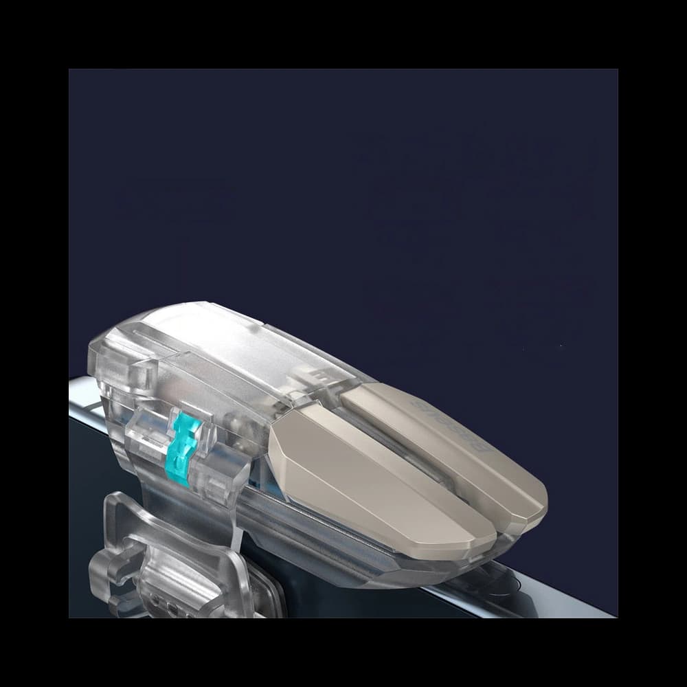 Játékos gombok Baseus GAMO GA10 telefonhoz pad gamepad joystick átlátszó - 11