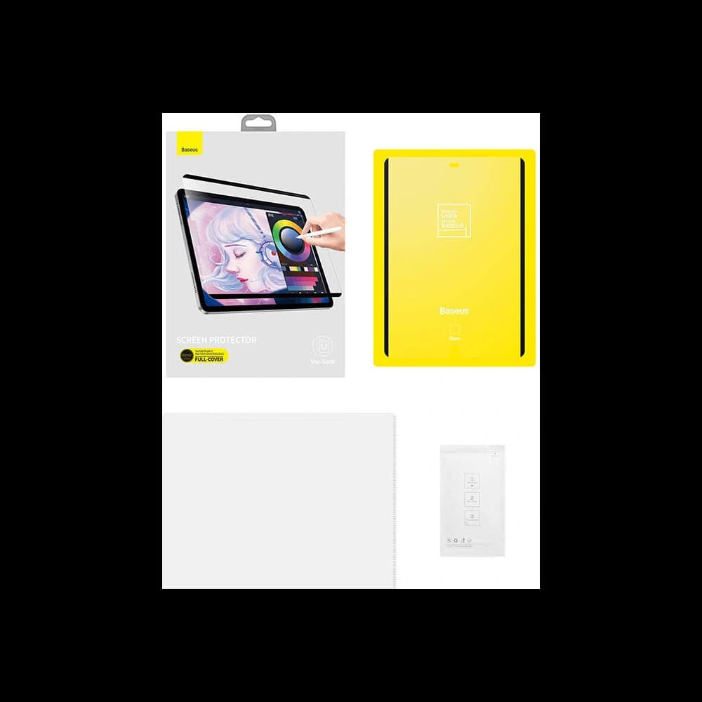 Folii mate pentru ecran 0.15mm Baseus asemănătoare cu hârtia pentru Apple iPad 10.2 2019/2020/2021 (7., 8. și 9. gen)/iPad Air 10.5 2019 (3. gen) - 2