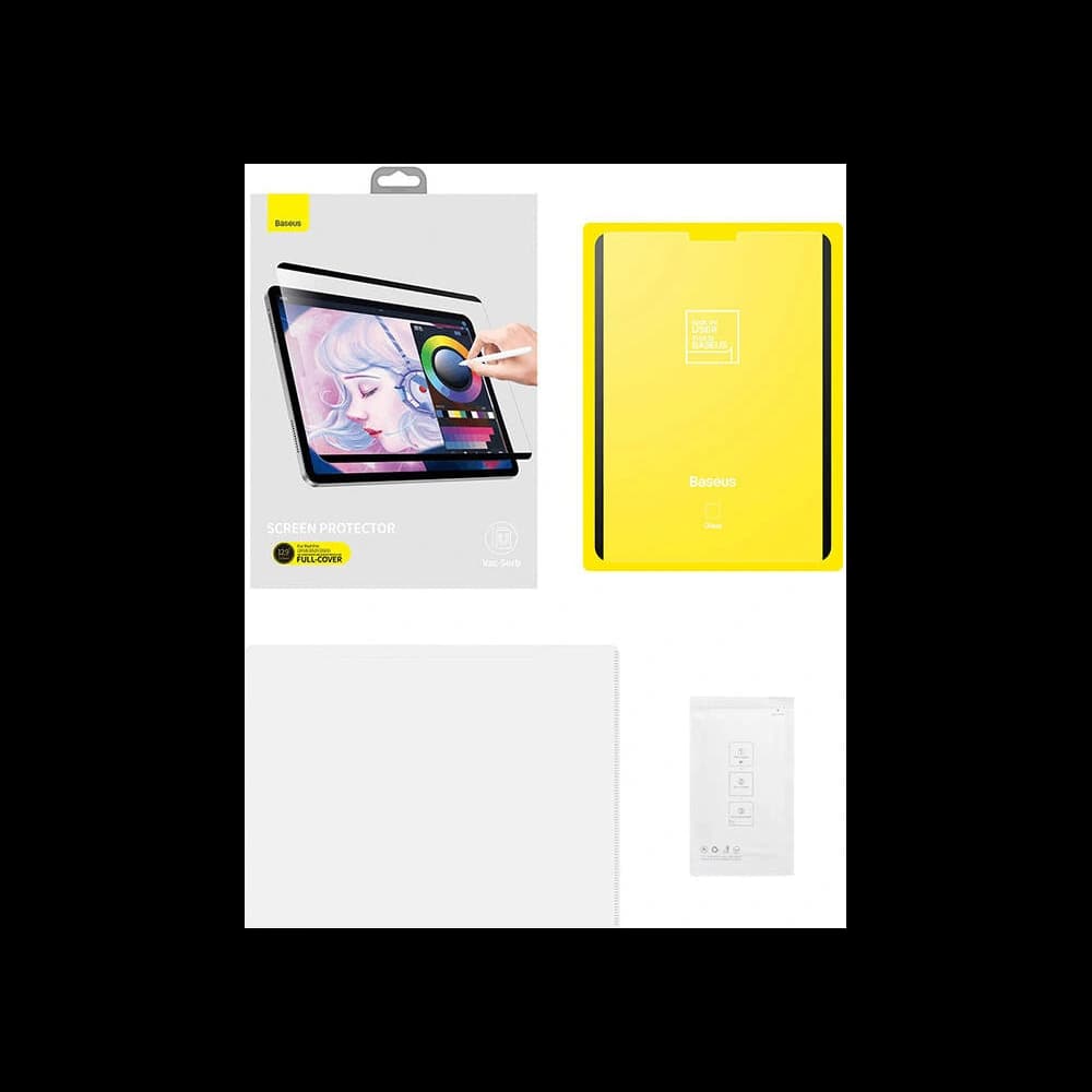 Matt kijelzőfólia 0.15mm Baseus Papír-szerű Apple iPad Pro 12.9 2018/2020/2021 (3., 4. és 5. generáció) - 2