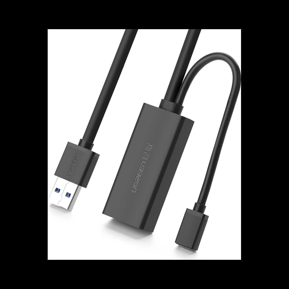 Aktiver Verlängerungskabel UGREEN US175 USB 3.2 Gen 1 (USB 3.0, USB 3.1 Gen 1) 10m schwarz - 3