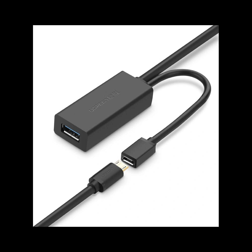 Aktiver Verlängerungskabel UGREEN US175 USB 3.2 Gen 1 (USB 3.0, USB 3.1 Gen 1) 10m schwarz - 6