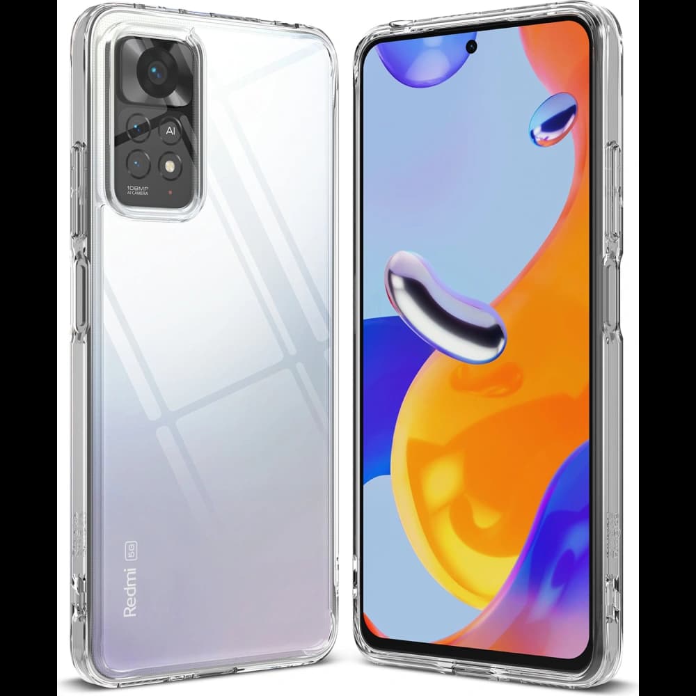 Ringke Fusion Hülle Redmi Note 11 Pro/11E Pro Clear - 1