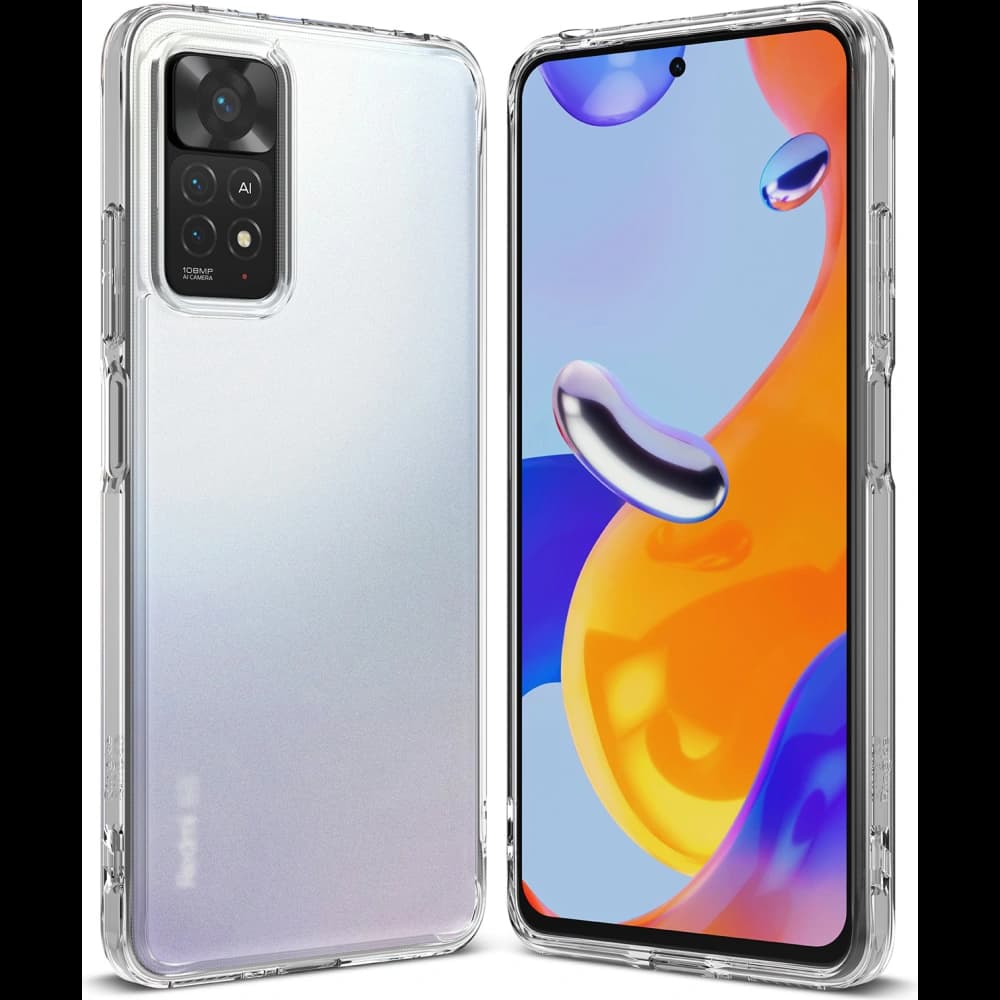 Hülle Ringke Fusion Redmi Note 11 Pro/11E Pro Matte Clear - 1