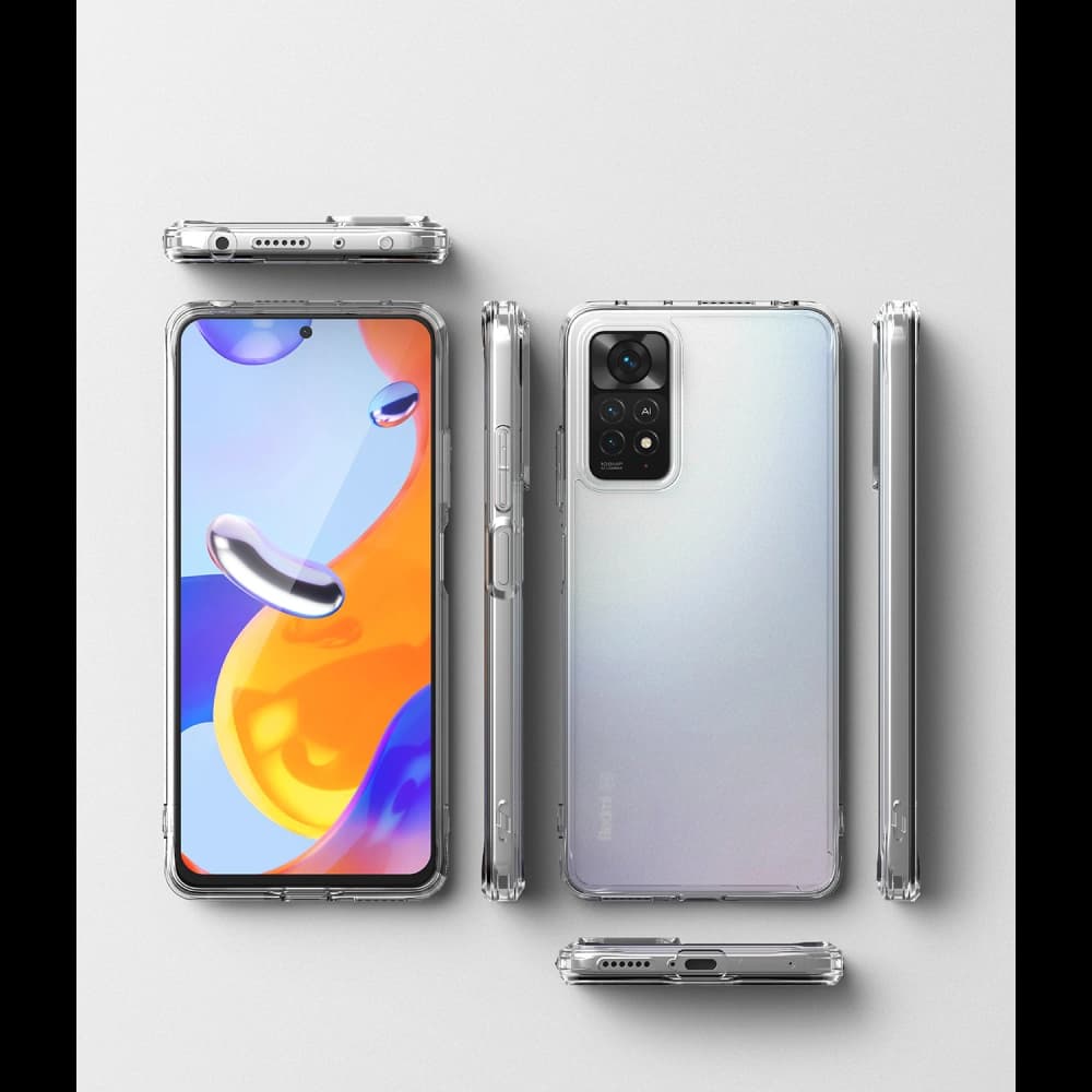 Hülle Ringke Fusion Redmi Note 11 Pro/11E Pro Matte Clear - 7