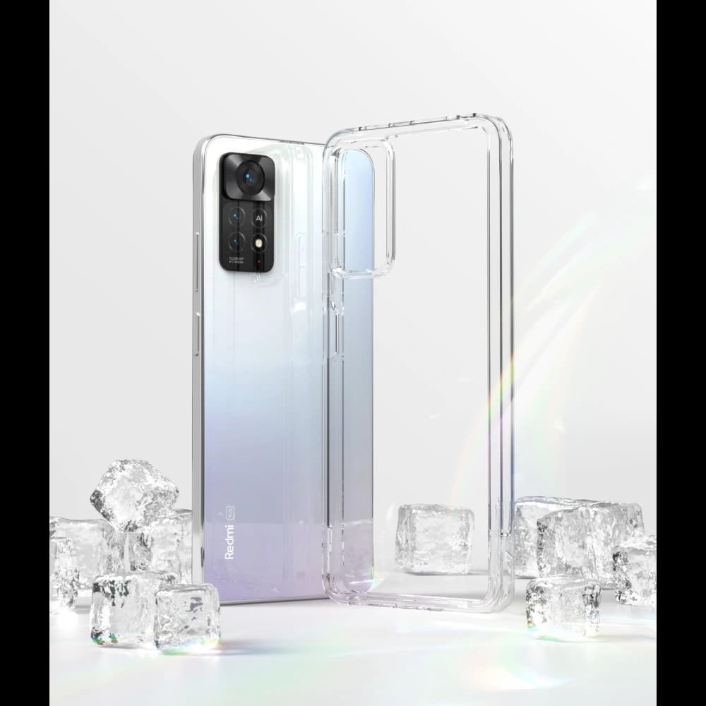 Ringke Fusion Hülle Redmi Note 11 Pro/11E Pro Clear - 3
