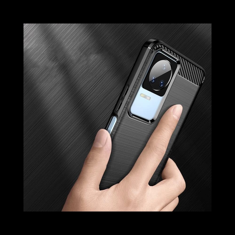 Tech-Protect TPUCarbon POCO F4 5G Black - 6