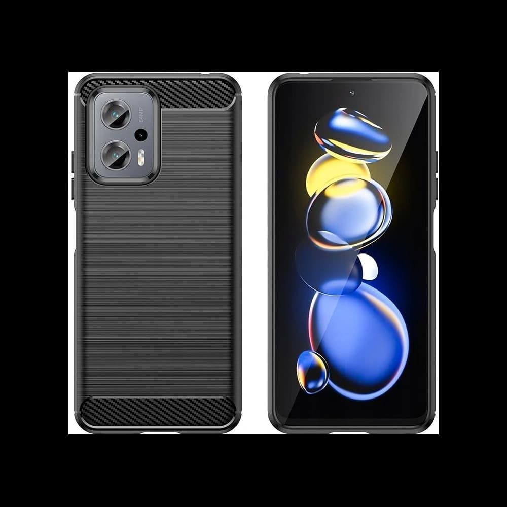 Etui Tech-Protect TPUCarbon POCO X4 GT černé - 2