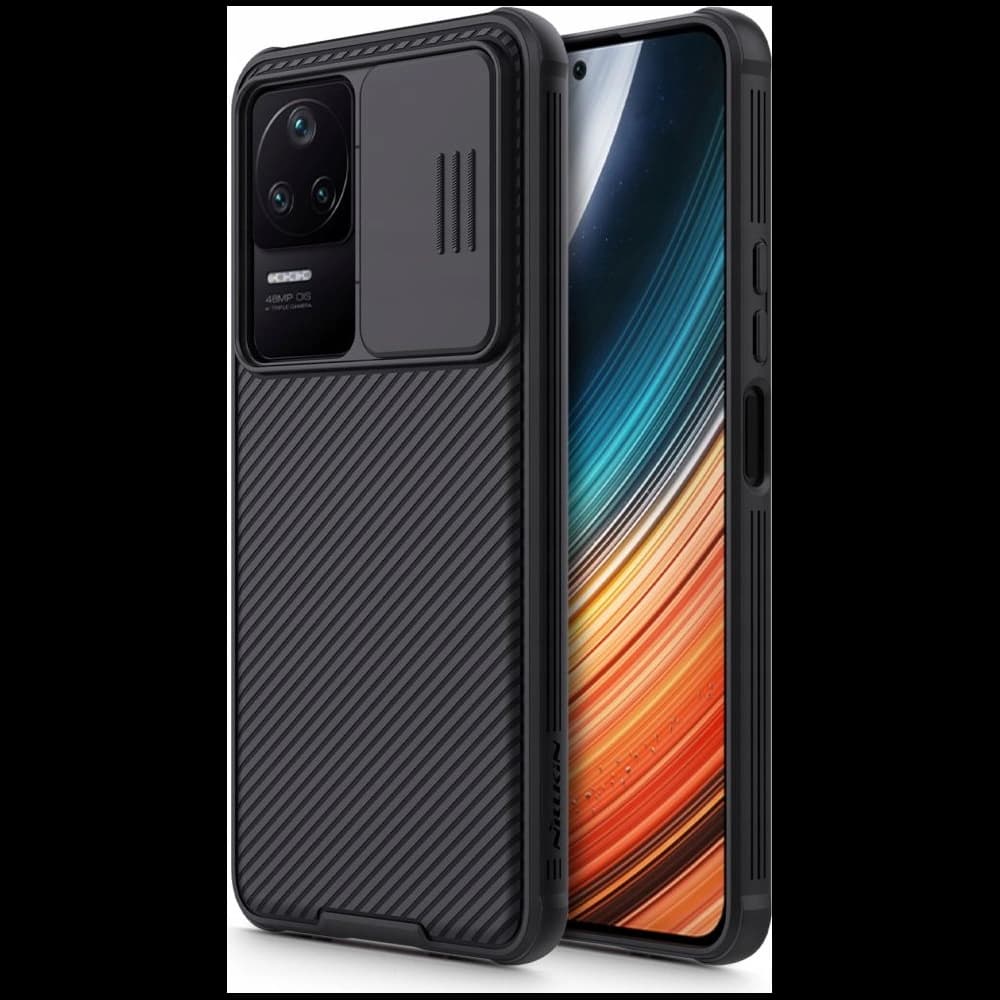 Case Nillkin Camshield Pro POCO F4 5G Schwarz