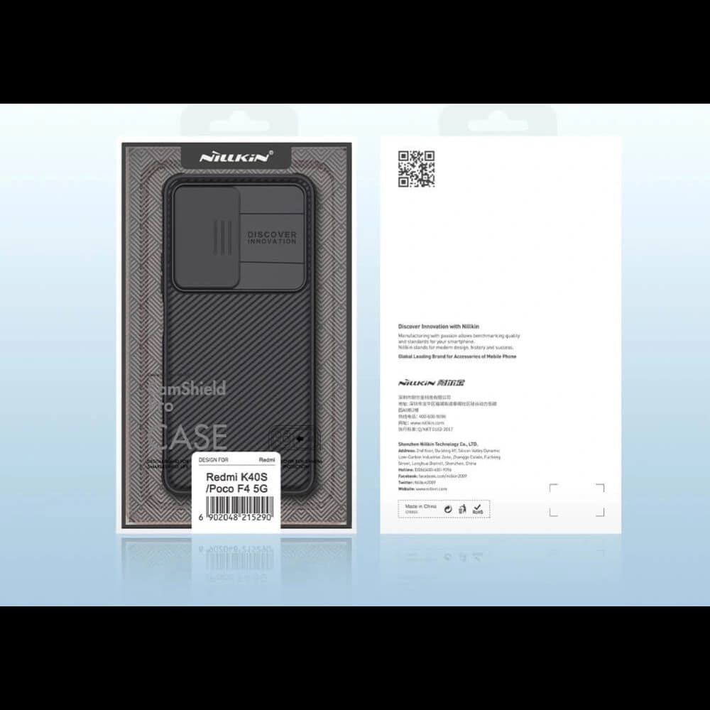 Case Nillkin Camshield Pro POCO F4 5G Schwarz - 7