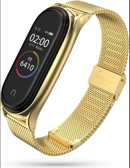 Brățara Tech-Protect Milaneseband Xiaomi Mi Band 7 Gold