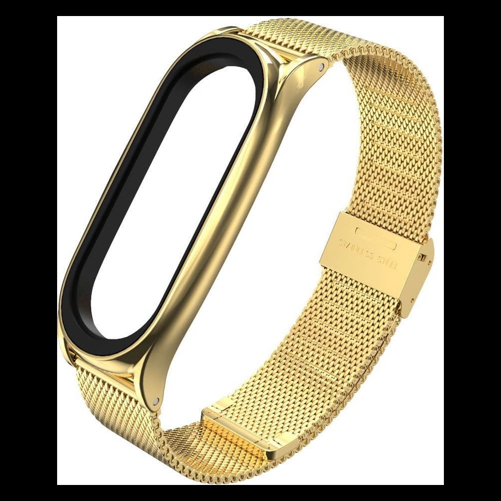 Brățara Tech-Protect Milaneseband Xiaomi Mi Band 7 Gold - 2