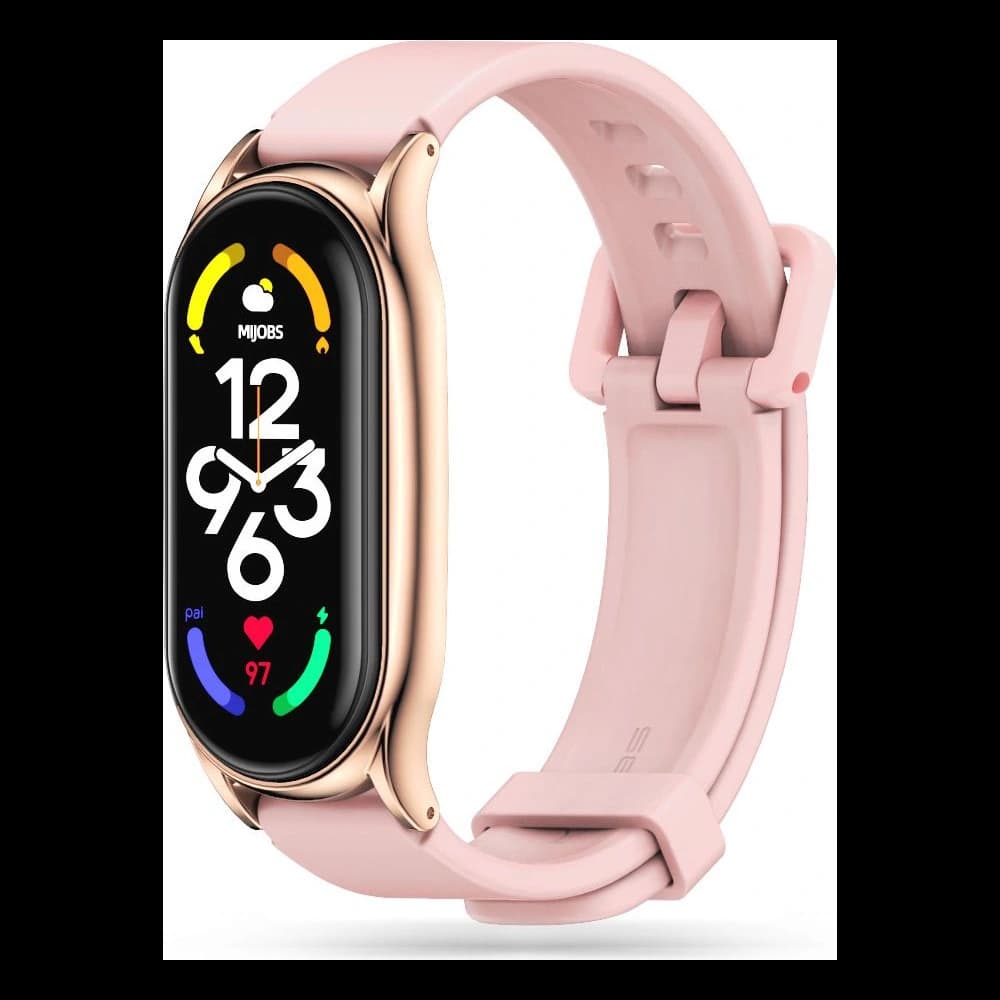 Tech-Protect Iconband Pro Xiaomi Mi Band 5/6/6 NFC Pink - 1