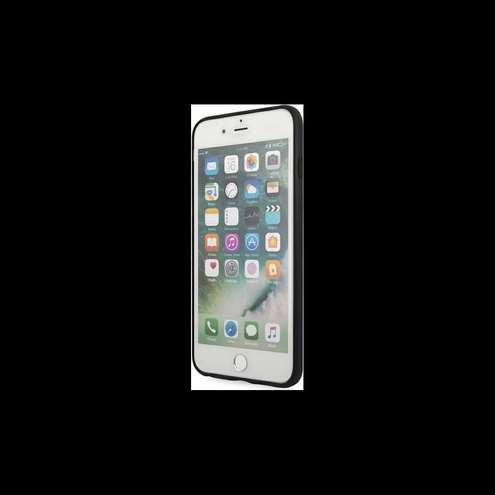 Guess GUHCI8LG4GFBR Apple iPhone 8/7 Plus brown hard case 4G Metal Gold Logo - 5