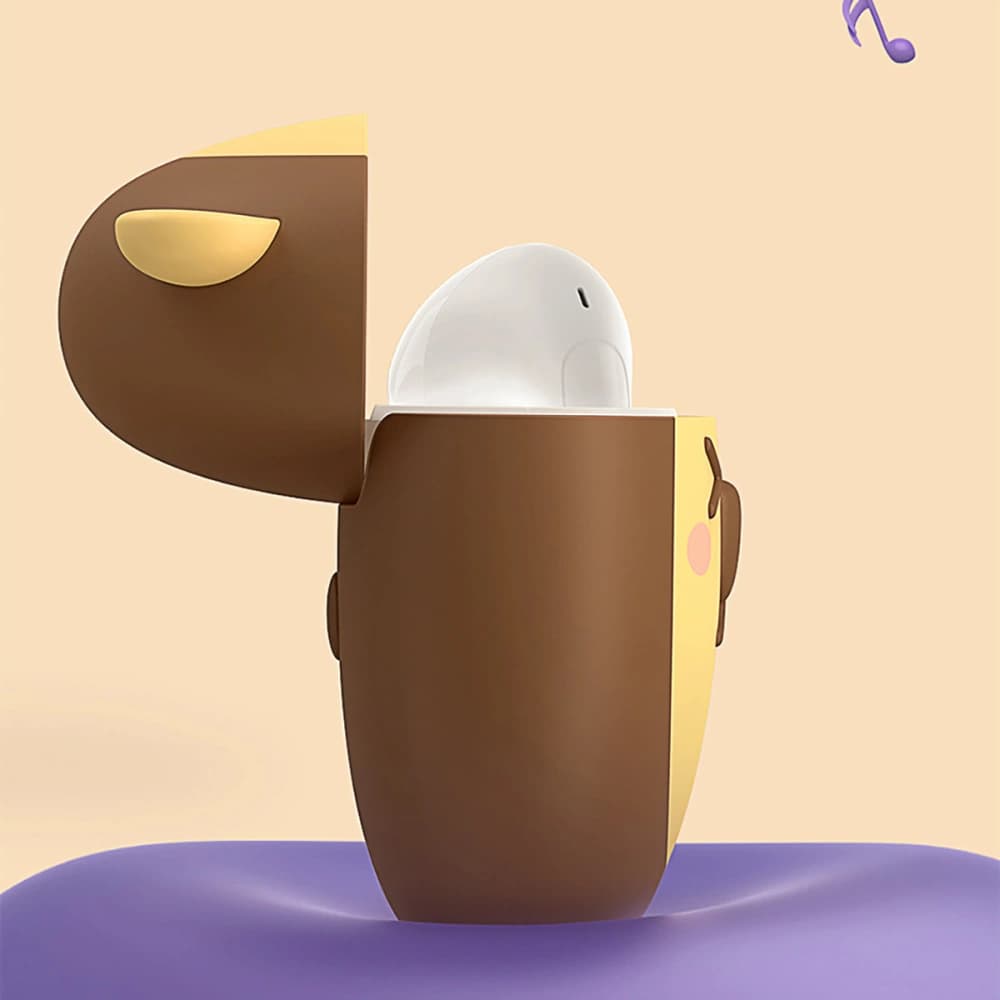 Etui Baseus pentru căști Bowie E3 maro - 11