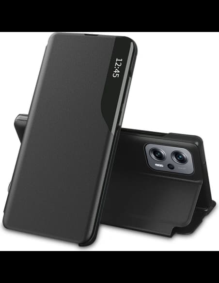 Etui Tech-Protect Smart View POCO X4 GT Černé