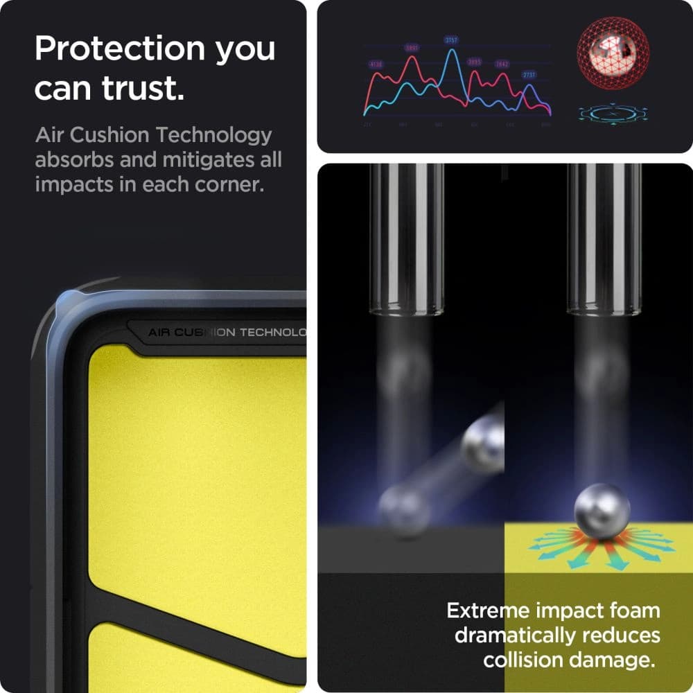 Etui Spigen Tough Armor Samsung Galaxy Xcover 6 Pro Negru - 9