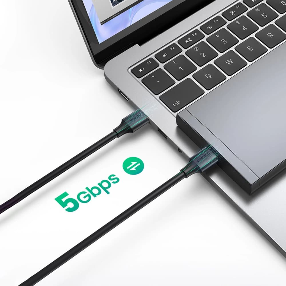 Kabel UGREEN US128 USB 3.2 Gen 1 3m černý - 6