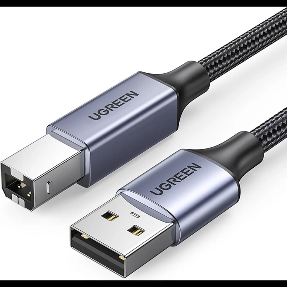 UGREEN US369 USB-B Kabel für Drucker (männlich) - USB 2.0 (männlich) 480Mbps 5m schwarz - 1