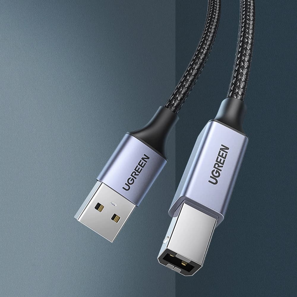 UGREEN US369 USB-B Kabel für Drucker (männlich) - USB 2.0 (männlich) 480Mbps 5m schwarz - 6