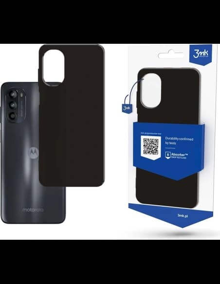 Etui 3MK Matt Case Motorola Moto G52 černý/black