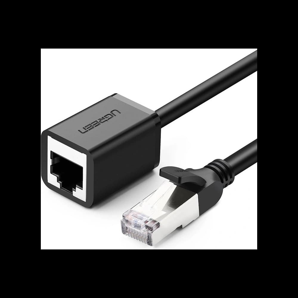 UGREEN NW112 Ethernet RJ45 Cat 6 FTP 1000Mbps 5m schwarz Verlängerungskabel - 1