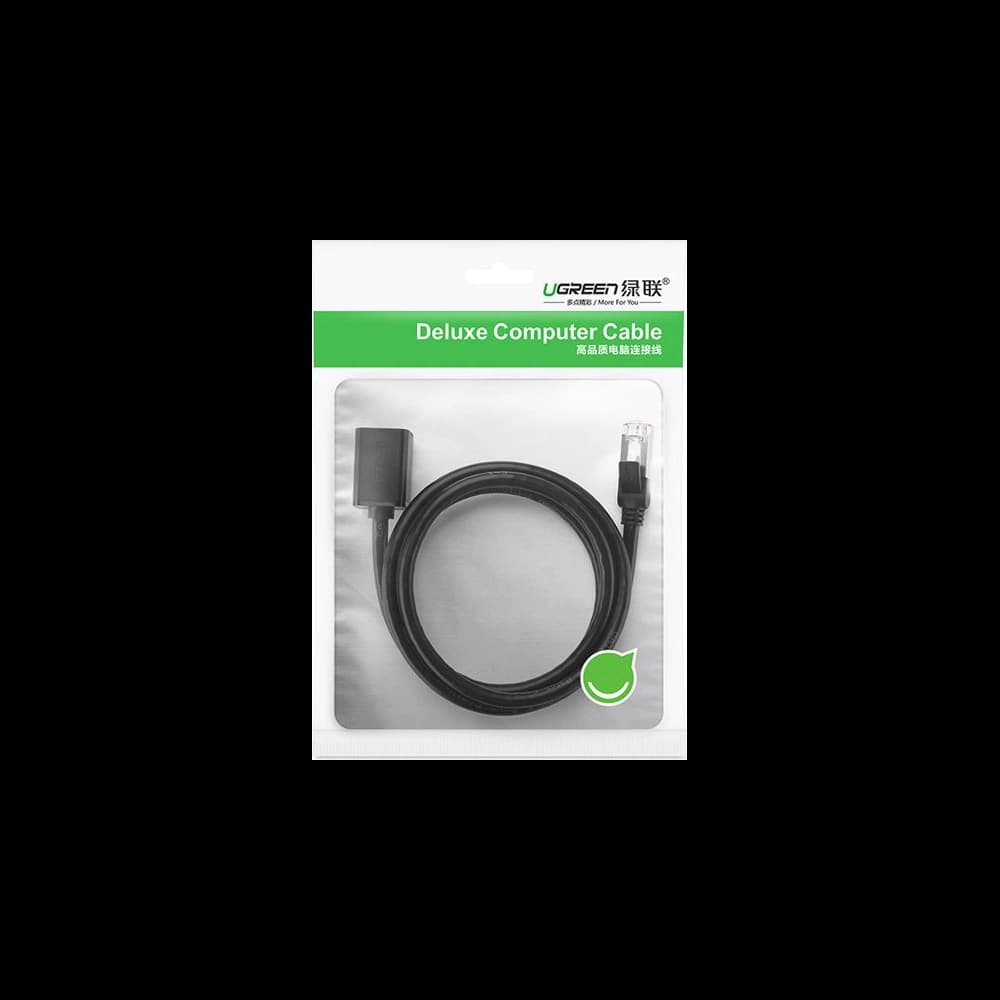 UGREEN NW112 Ethernet RJ45 Cat 6 FTP 1000Mbps 5m schwarz Verlängerungskabel - 5