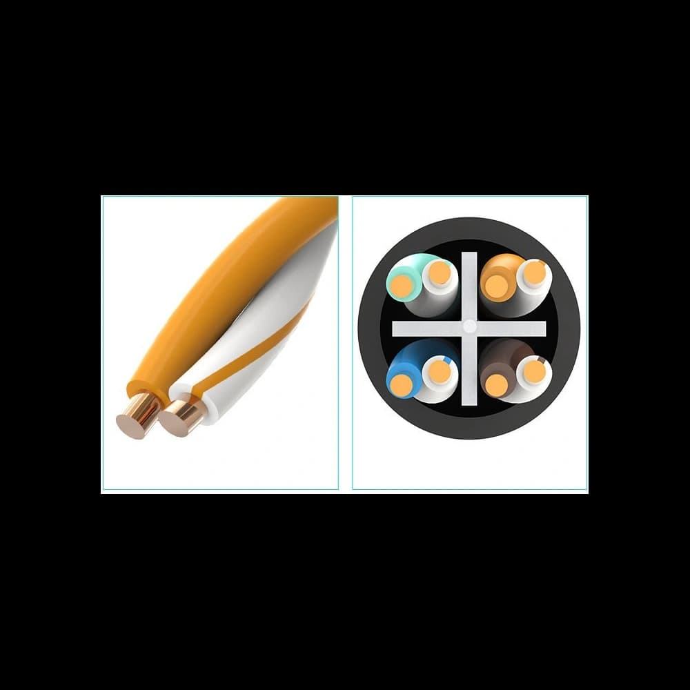 UGREEN NW112 Ethernet RJ45 Cat 6 FTP 1000Mbps 5m schwarz Verlängerungskabel - 15