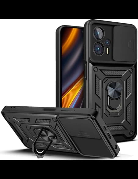 Etui Tech-Protect CamShield Pro POCO X4 GT Černá