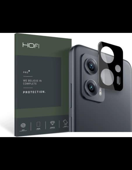 Sklo na objektiv fotoaparátu Hofi Cam Pro+ POCO X4 GT Black