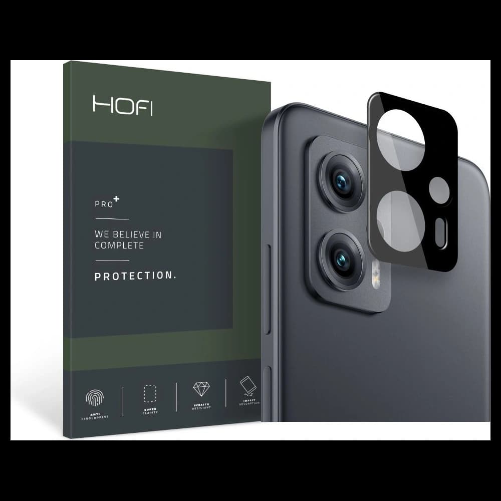 Sklo na objektiv fotoaparátu Hofi Cam Pro+ POCO X4 GT Black