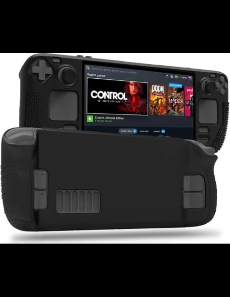 Etui Tech-Protect TPUCarbon Valve Steam Deck LCD / OLED černé