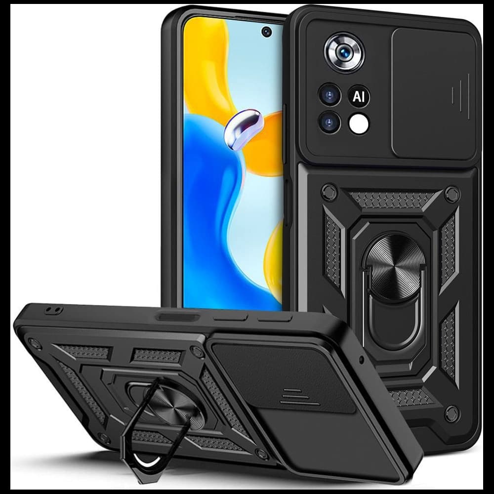 Etui Tech-Protect CamShield Pro POCO M4 Pro LTE černé - 1