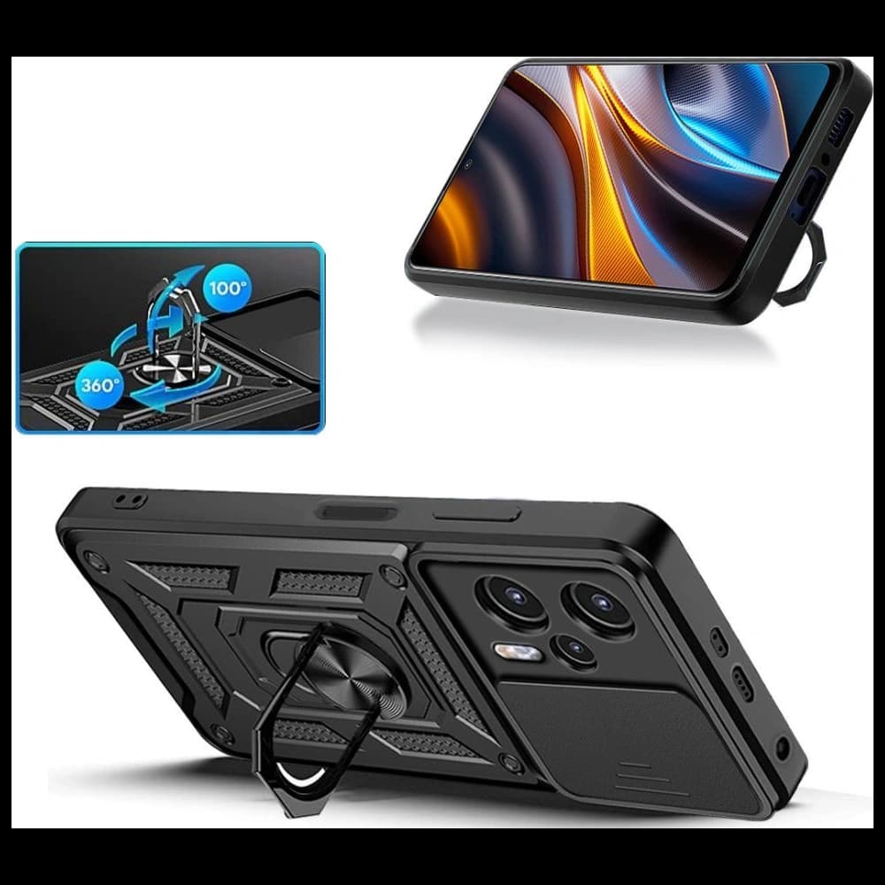 Etui Tech-Protect CamShield Pro POCO M4 Pro LTE černé - 4