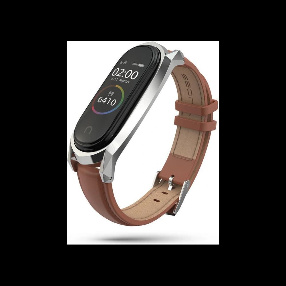 Pasek Tech-Protect Herms Xiaomi Mi Band 7 Culoare Maro - 1