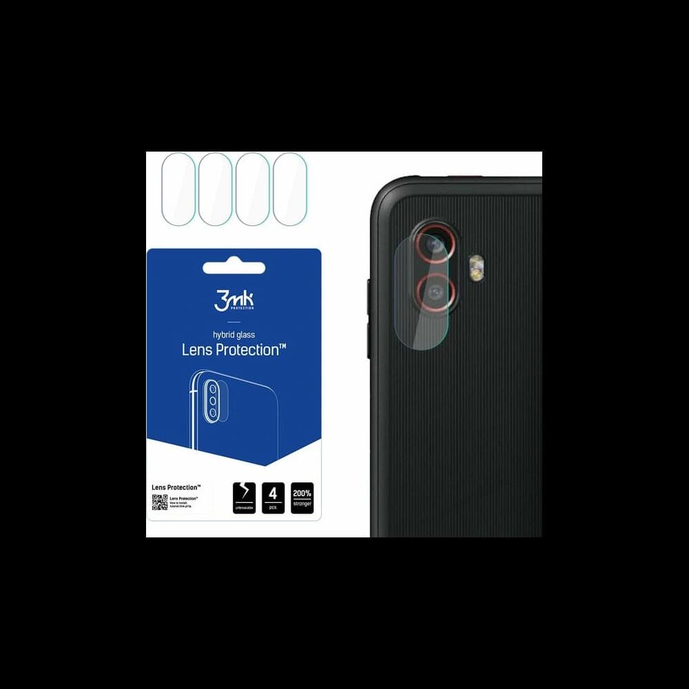 Sticlă hibridă pentru obiectivul aparatului 3MK Lens Protection Samsung Galaxy XCover 6 Pro [4 PACK] - 1