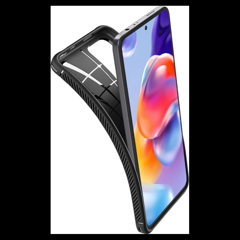 Etui Spigen Rugged Armor Redmi Note 11 Pro+ Plus 5G Matt Fekete - 5