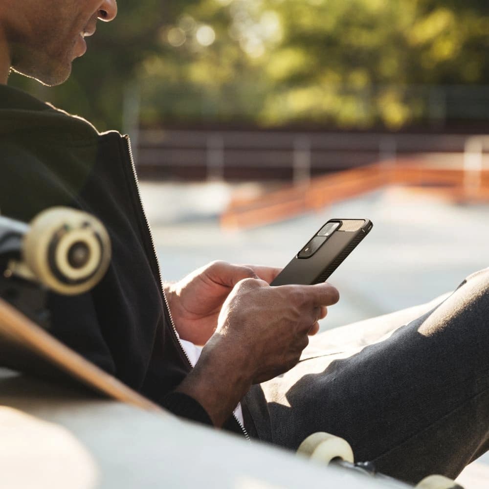 Etui Spigen Rugged Armor Redmi Note 11 Pro+ Plus 5G Matt Fekete - 8