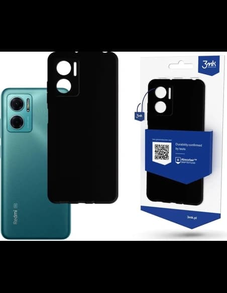 Case 3MK Matt Case Redmi Note 11E 5G/Redmi 10 5G schwarz/black
