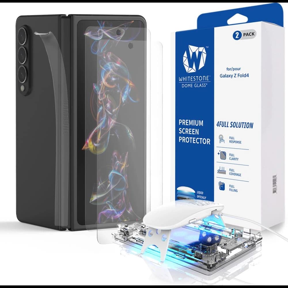 Whitestone Dome Glass Samsung Galaxy Z Fold 4 [2 PACK] - 1