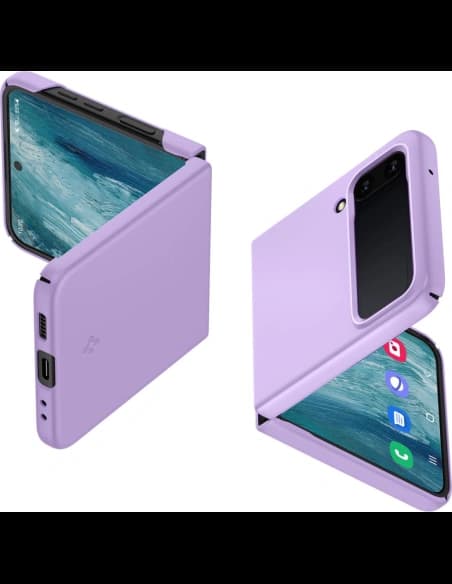Etui Spigen Airskin Samsung Galaxy Z Flip 4 Růžová fialová