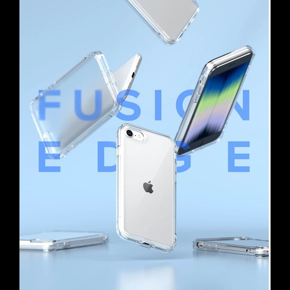 Etui Ringke Fusion Edge Apple iPhone SE 2022/SE 2020/8/7 Átlátszó - 10