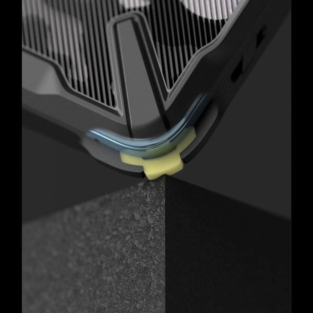 Etui Ringke Fusion-X Redmi Note 11 Pro+ 5G Camo (Moro) Fekete - 12