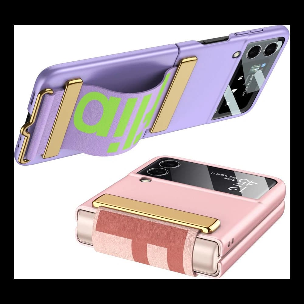 Etui Tech-Protect Icon Belt Samsung Galaxy Z Flip 4 Růžové zlato - 3