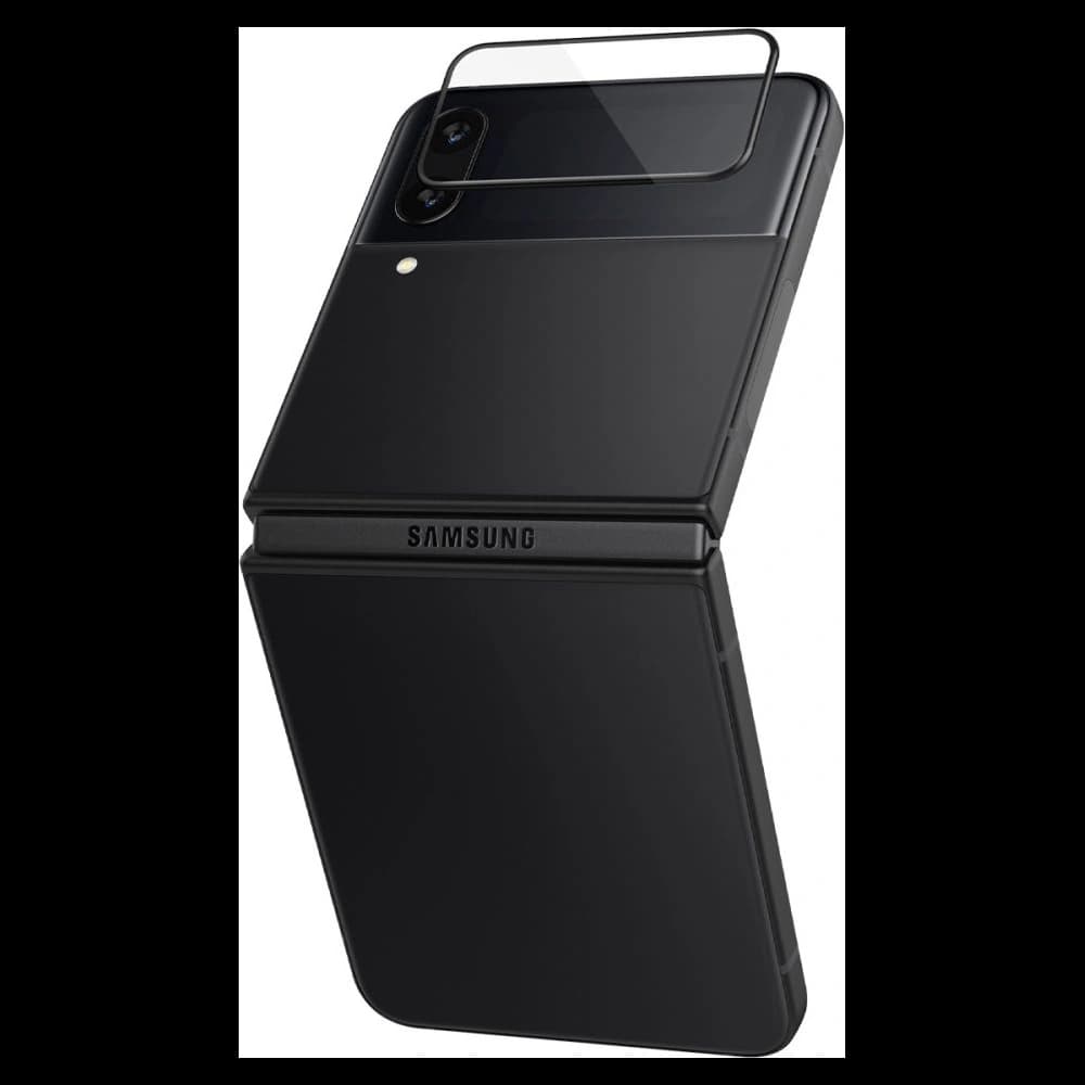 Tvrzené sklo Spigen GLAS.tR ez Fit + Hinge Film Samsung Galaxy Z Flip 4 černé [2 PACK] - 6