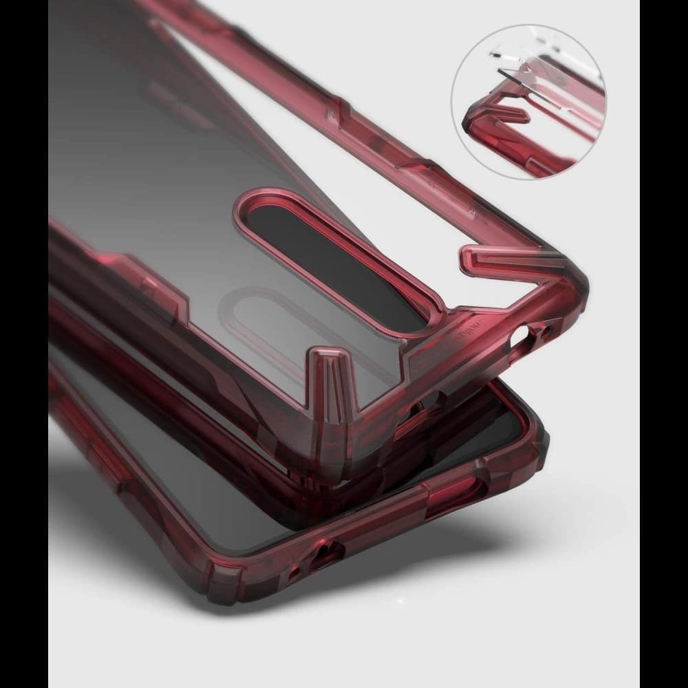 Case Ringke Fusion-X Xiaomi Mi 9T/Pro & Redmi K20/Pro Rubinrot - 3